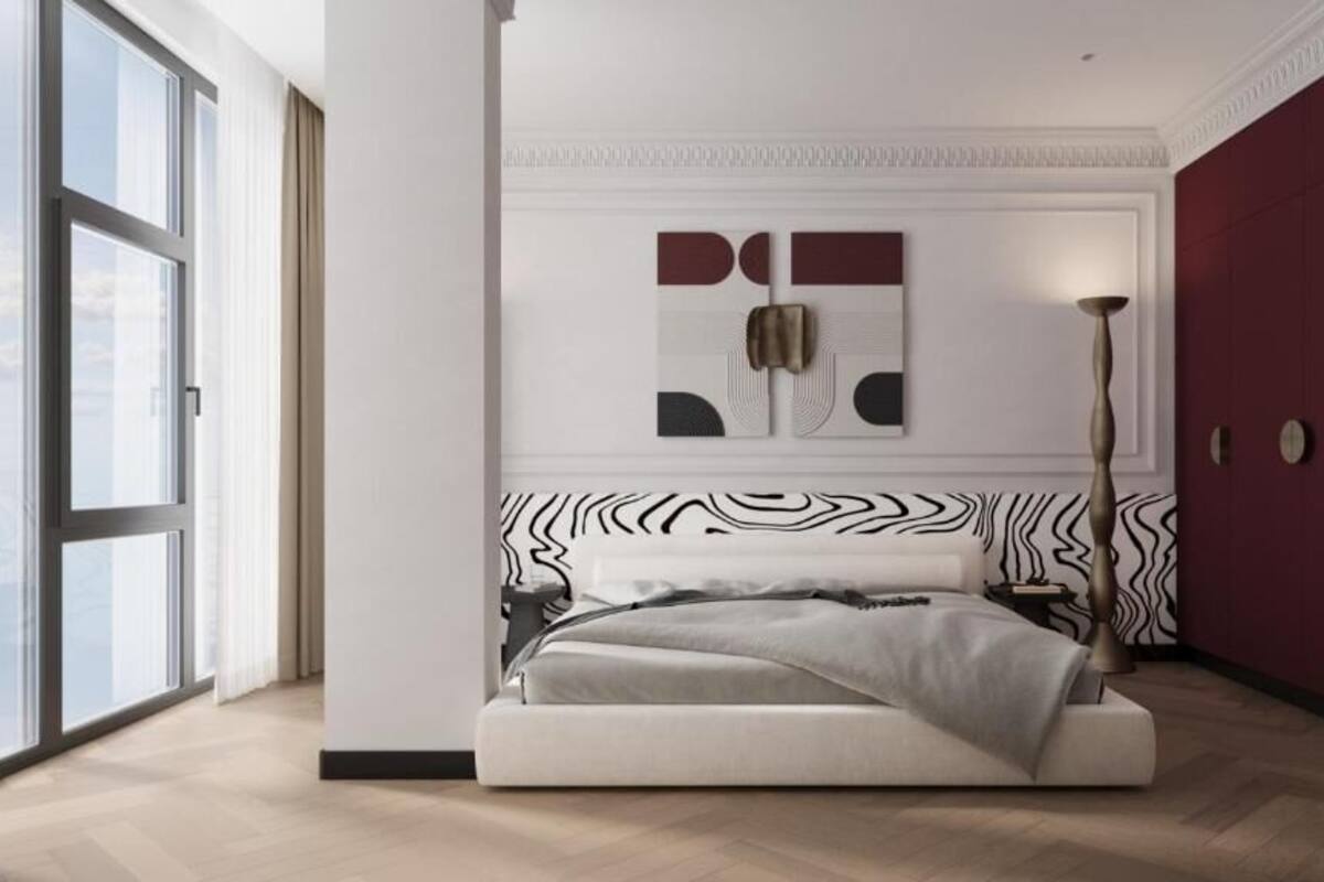 Ropa de cama de alta calidad y minibar 