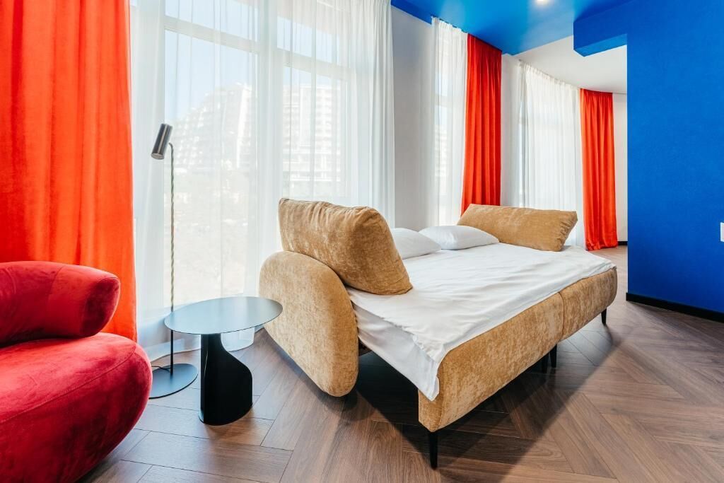 Deluxe-værelse til 3 personer - balkon - havudsigt
