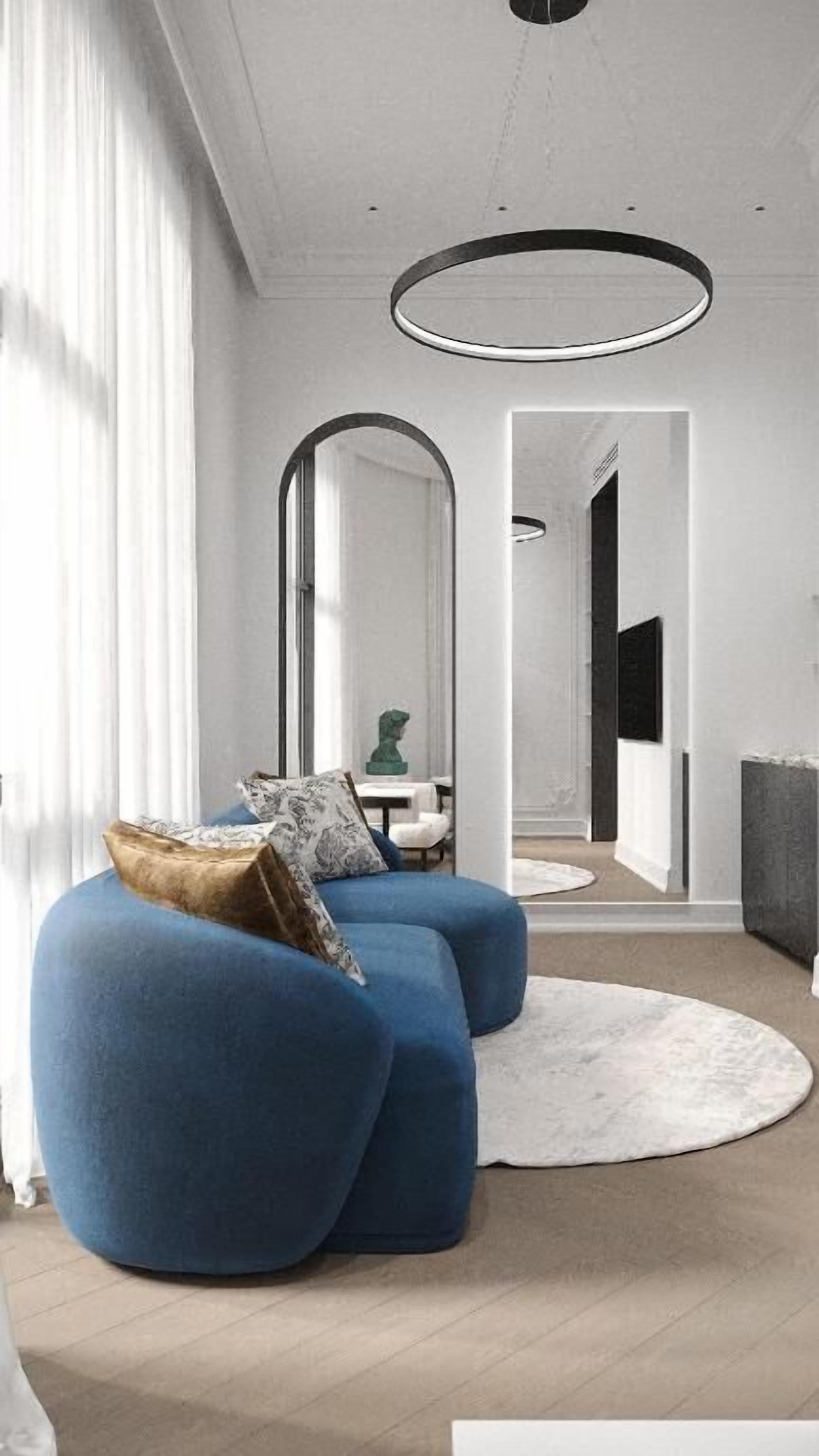 Suite - hawaiiansk terrasse - havudsigt | Opholdsområde