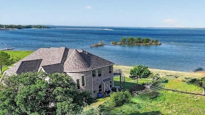 Lake Front Home With Spectacular View of Lake Lewisville and Amazing Sunset