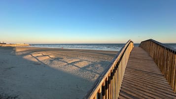 On the beach