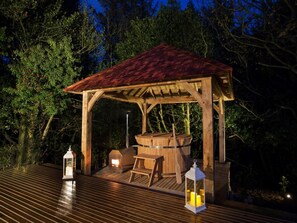 Bain à remous extérieur