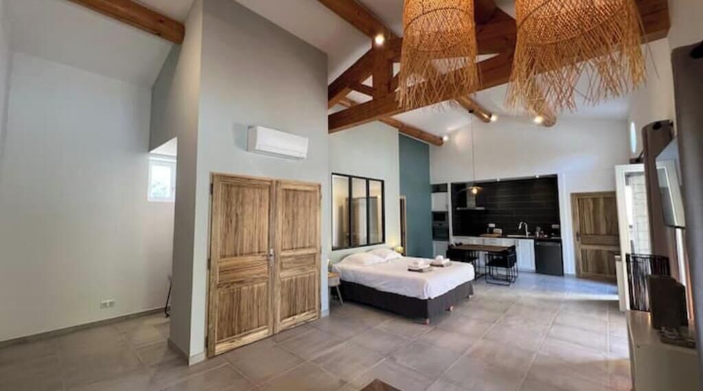 1 chambre, Wi-Fi, draps fournis