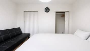 Blackout drapes, iron/ironing board, WiFi (free)