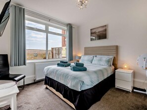 2 Schlafzimmer, Reisekinderbett, kostenloses WLAN, Bettwäsche