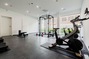 Fitness facility - {Suite 407} Gym, Business Room, Modern, Relax (Lugano)