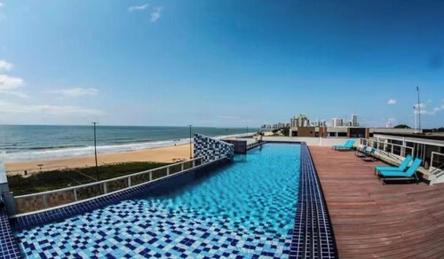 Beachfront Apartment in Recife - Piedade Beach