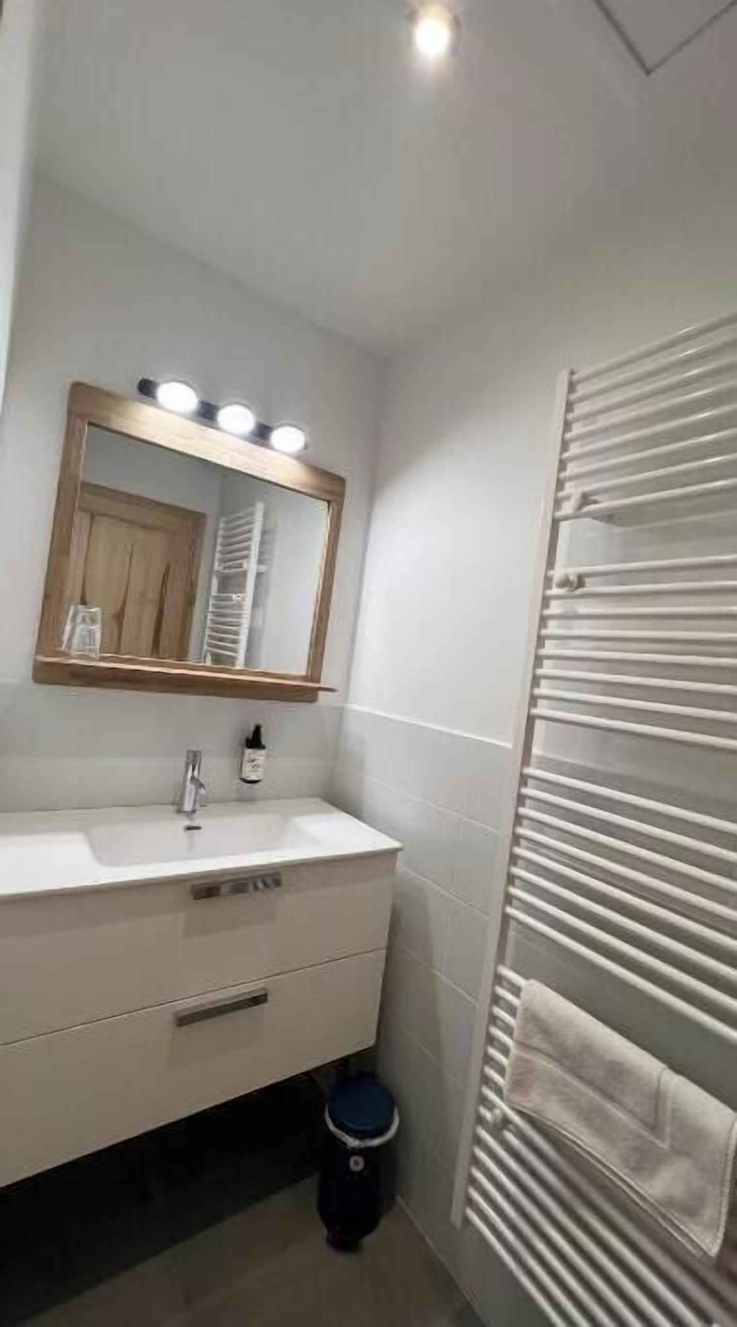 Hair dryer, soap