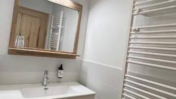 Hair dryer, soap