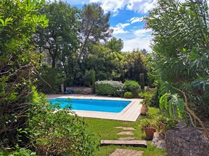 Pool - House, Green setting, Large garden, AC - Private Pool - Terrace - BENAKEY (Opio)