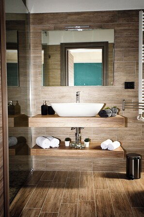 Deluxe Double Room | Bathroom - B&B Aurora (Piazza Armerina)
