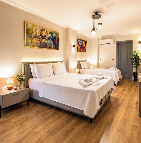 Triple Room, Non Smoking, Air conditioning - Kadra Cunda Otel (Balıkesir)