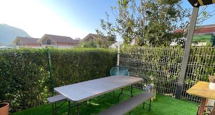Maison de vacances 'Verde & Mar' avec vue mer, jardin privé et Wi-Fi
