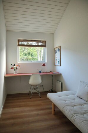 Interior - New timber house with cozy terrace near the beach (Hals)