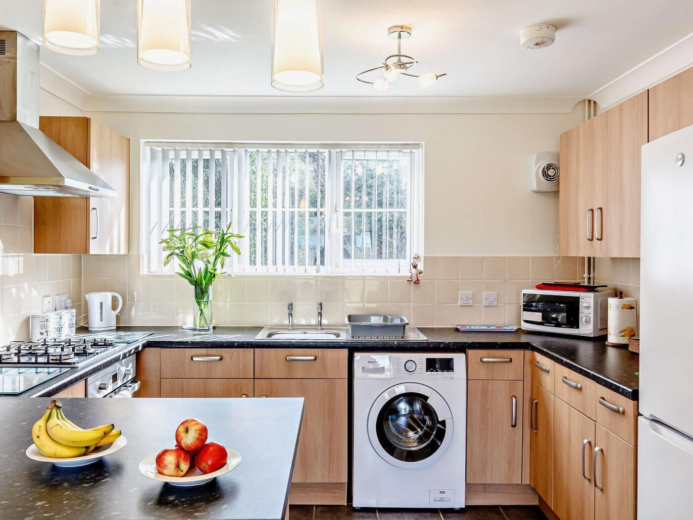 Oven, cookware/dishes/utensils