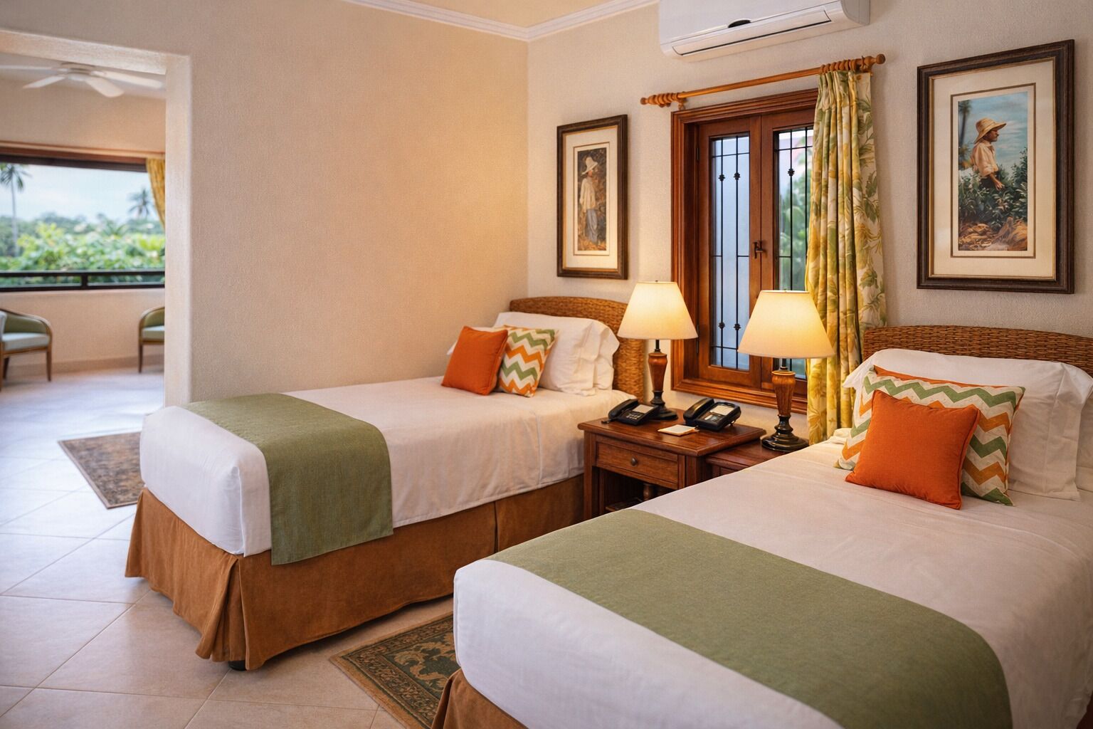 Bedroom. Interior and views may vary based on location and availability.