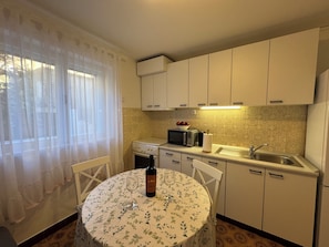 Apartment, 1 Bedroom, Garden View | Dining room - Stylish Apartment for 2 Free Wi-fi (Split)