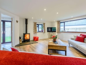 TV, fireplace - 3 Bed in Ilfracombe (oc-82866) (Combe Martin)