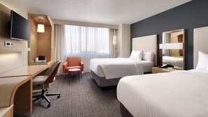 Standard Room, 2 Queen Beds | In-room safe, desk, blackout drapes, iron/ironing board