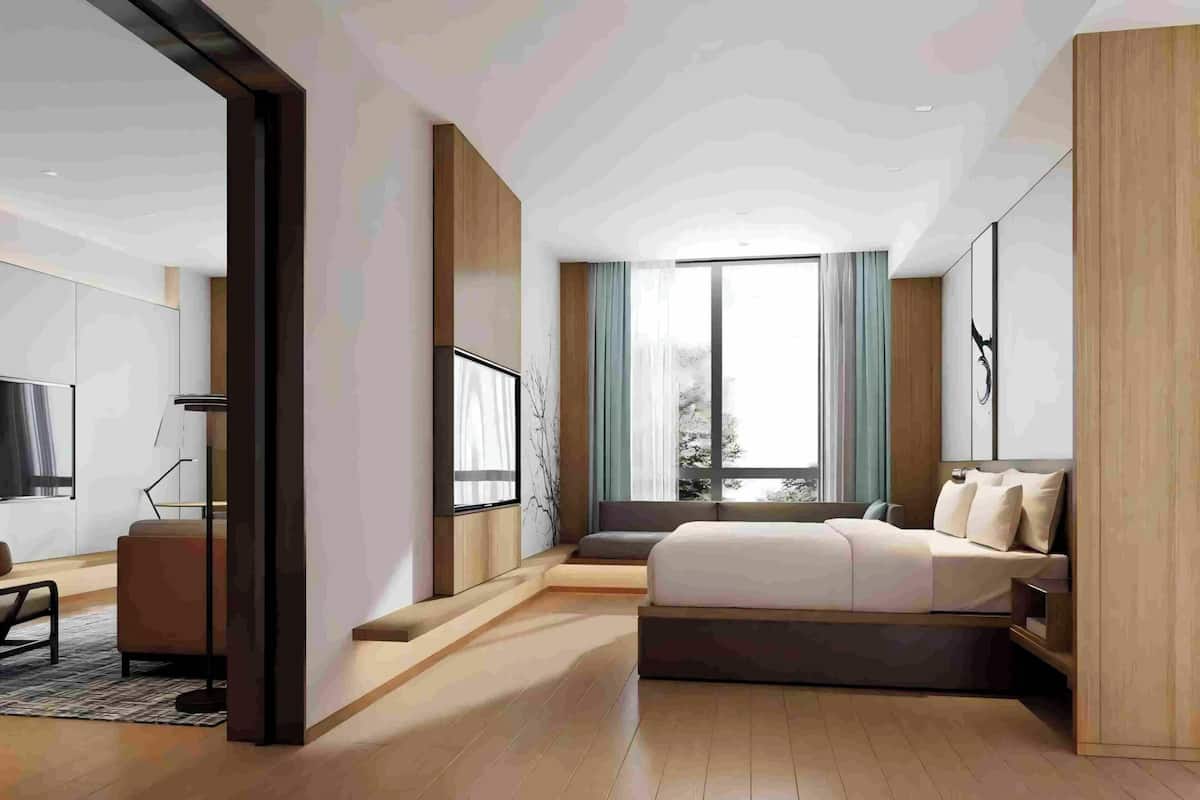 Suite familiar, 1 cama King size, vista a la ciudad