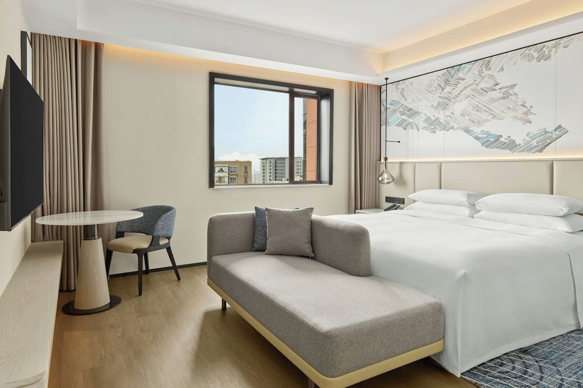 Quarto premium, 1 cama King, vista para a cidade