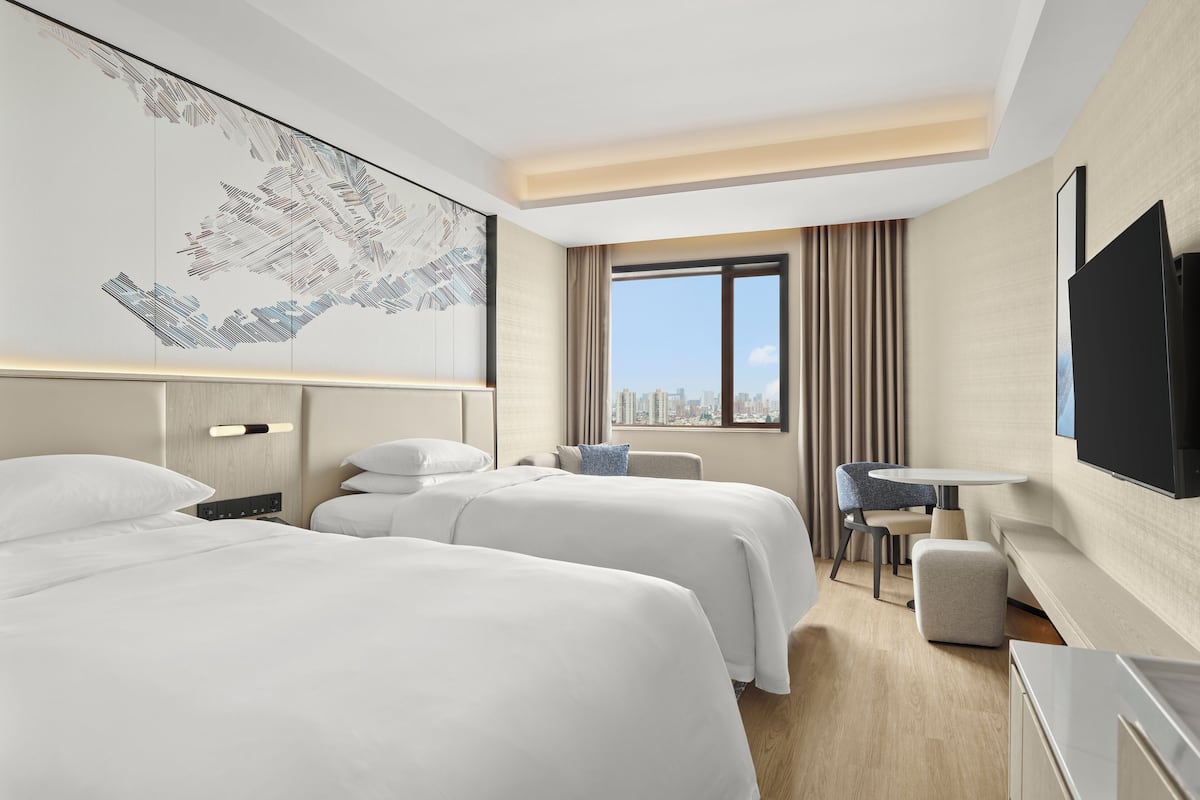 Premium Room, 2 Double Beds, City View