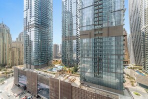 Junior Apartment, 2 Bedrooms | Balcony view - Silkhaus Torche Tower (Dubai)