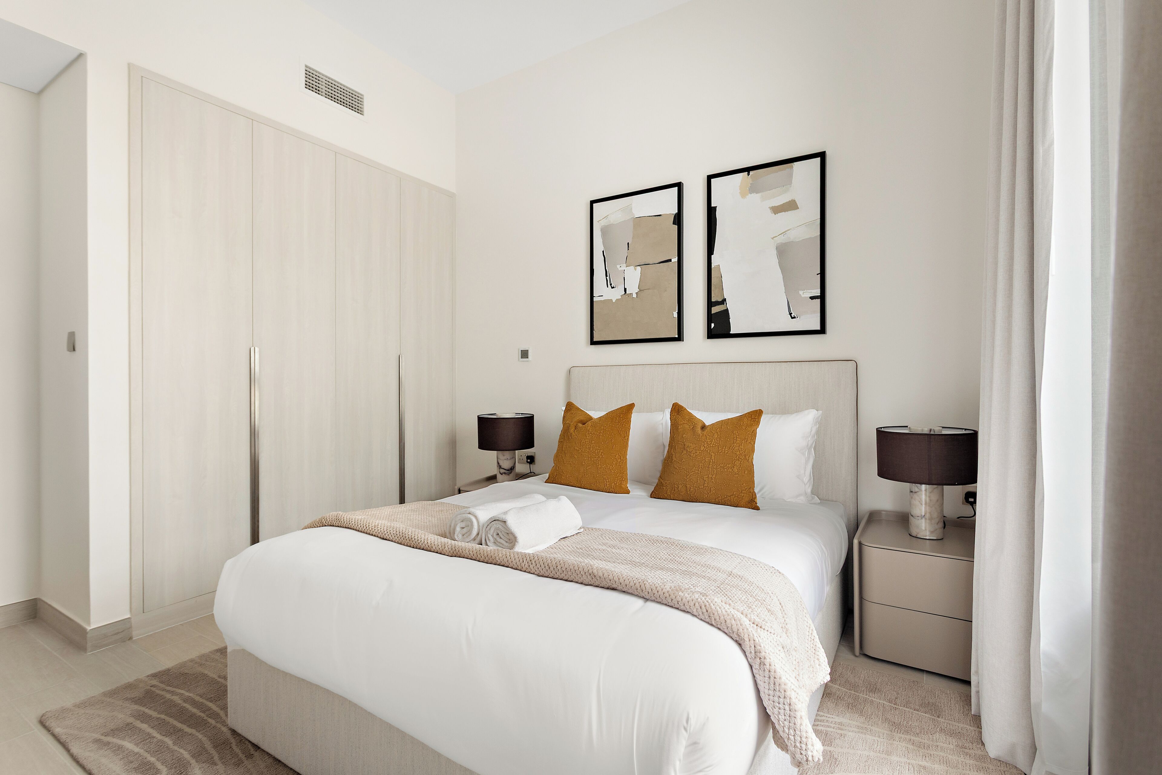 Deluxe Apartment, 2 Bedrooms | Egyptian cotton sheets, premium bedding, memory foam beds, in-room safe