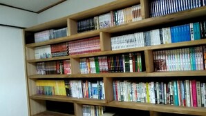 Una estantería llena de libros.