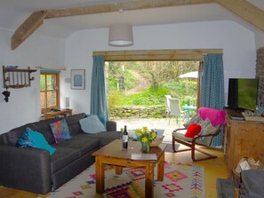 TV, fireplace - 1 Bed in Llandysul (oc-85671) (Capel Dewi)