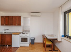 Kitchen - Superior One Bedroom Apartment with Terrace (Malinska)