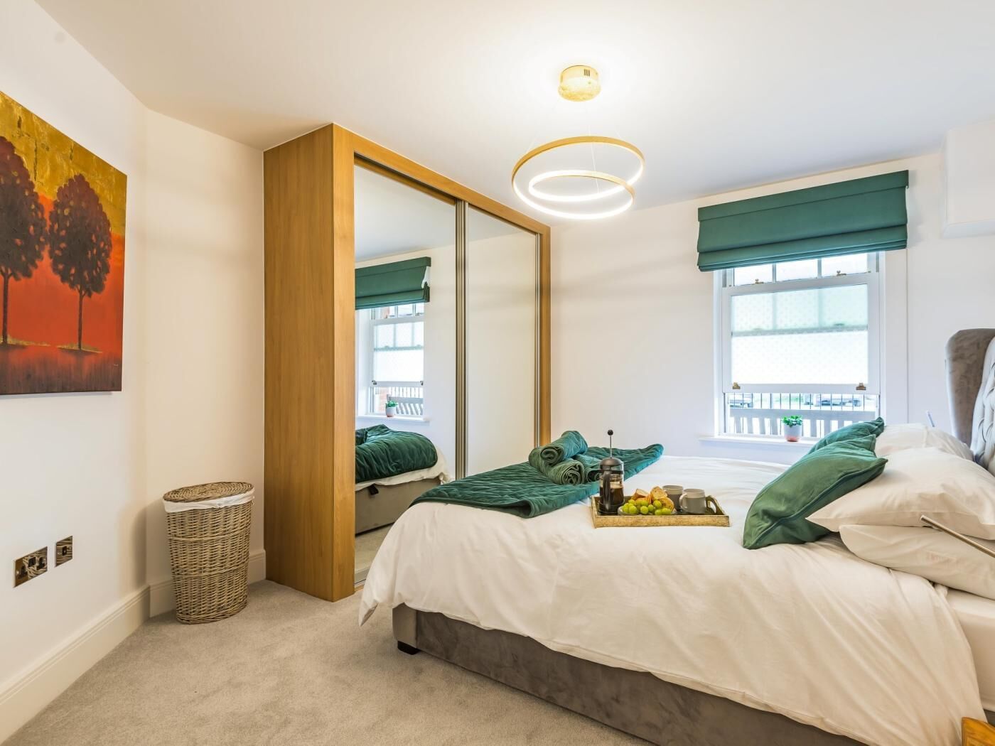 1 bedroom, travel cot, free WiFi, bed sheets