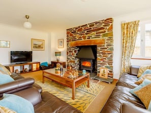 TV, fireplace - 4 Bed in Bude (oc-88299) (Bude)