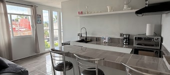 Depto. Céntrico con vista panoramica y cocina equipada