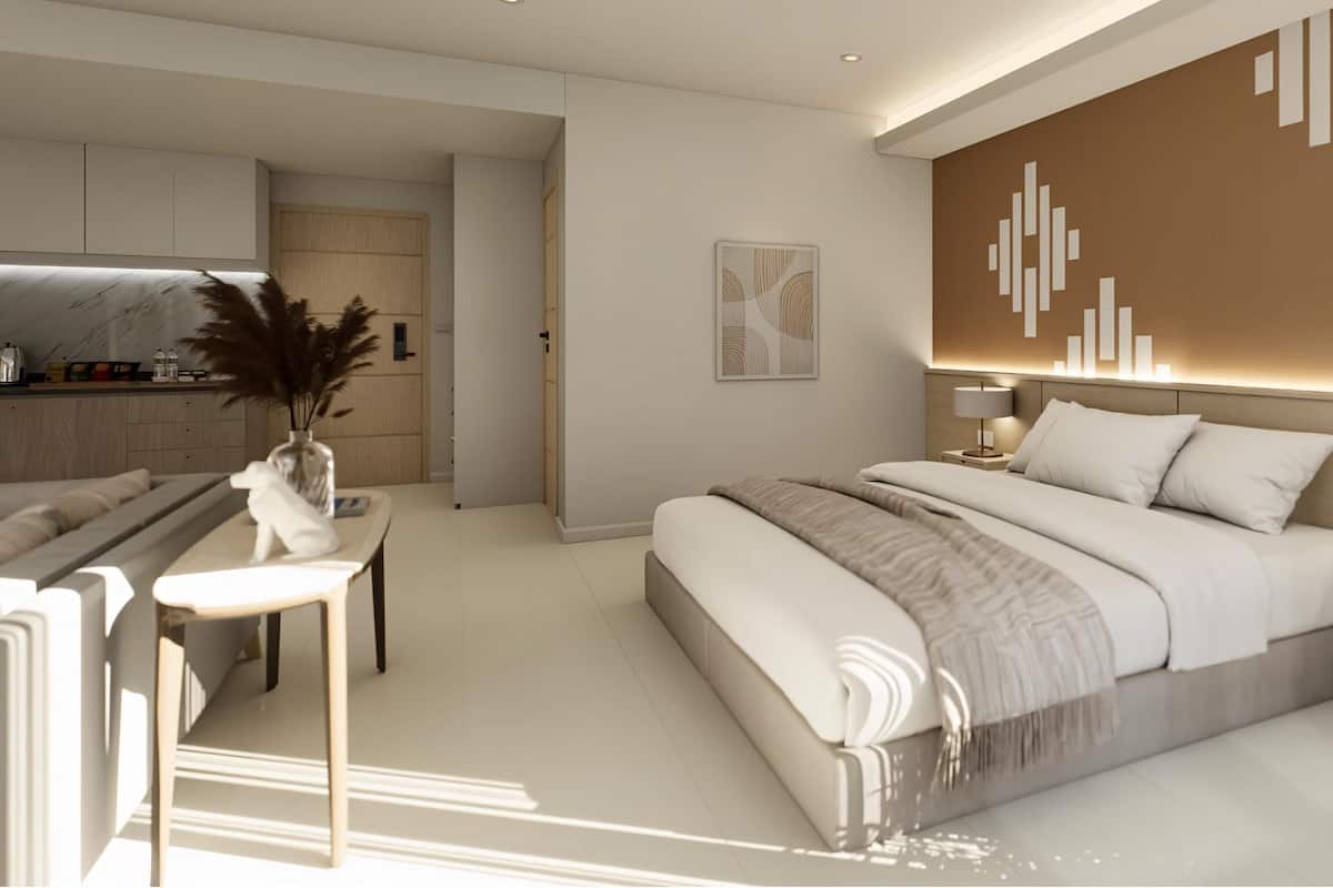 Premier Room, 1 Double Bed, Non Smoking | Minibar, in-room safe, desk, iron/ironing board (on request)
