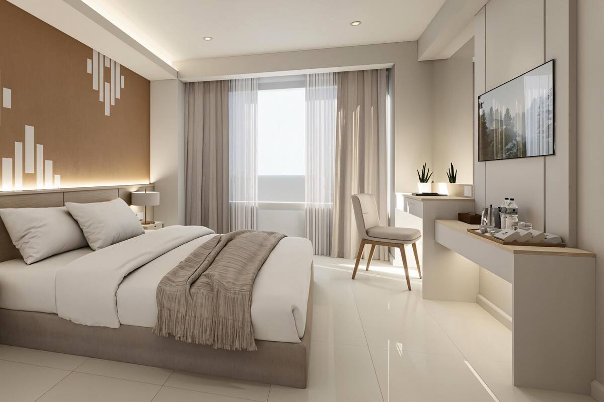 Superior Room, 1 Double Bed, Non Smoking | Minibar, in-room safe, desk, iron/ironing board (on request)