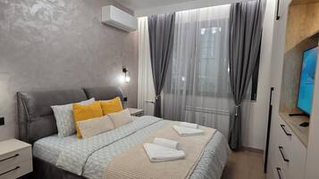 1 chambre, fer et planche à repasser, Wi-Fi, draps fournis