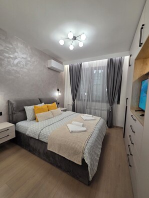 1 chambre, fer et planche à repasser, Wi-Fi, draps fournis