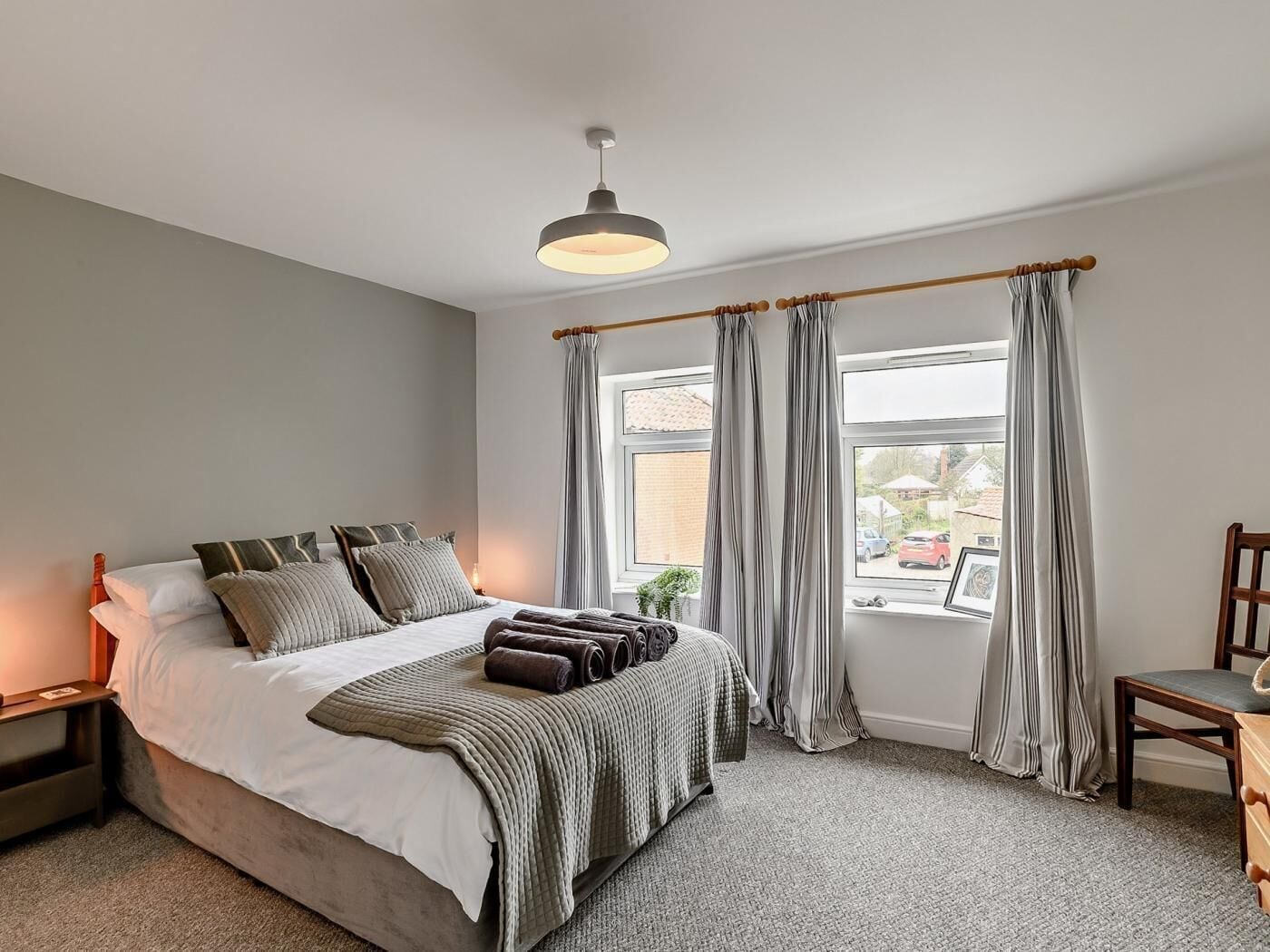 2 chambres, accès au Wi-Fi (inclus), literie fournie