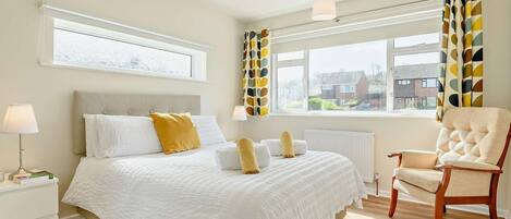3 chambres, Wi-Fi gratuit, draps fournis