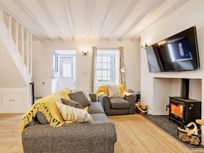 TV, fireplace - 2 Bed in Aberdovey (oc-91962) (Aberdovey)