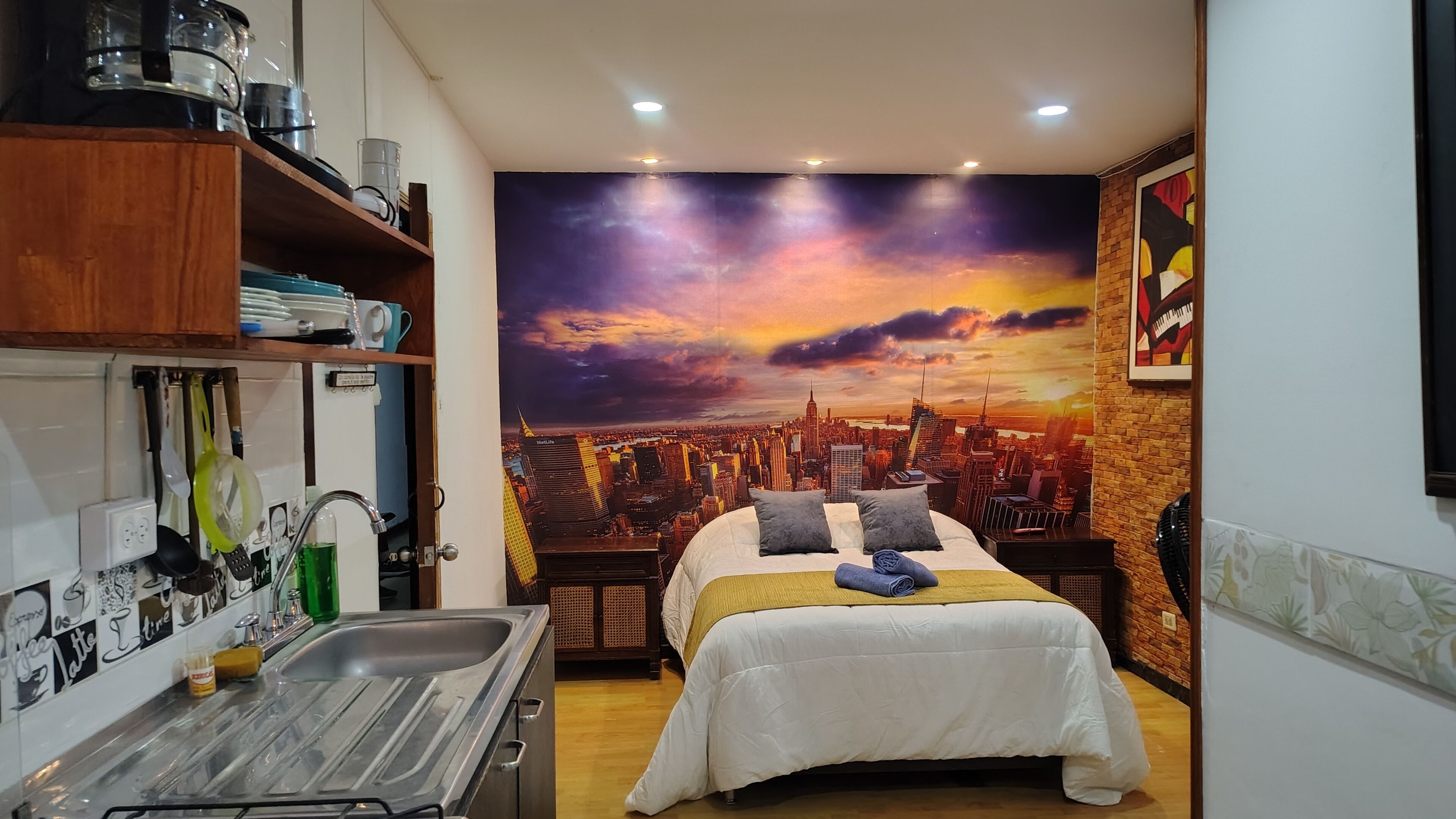 Loft, cocina básica