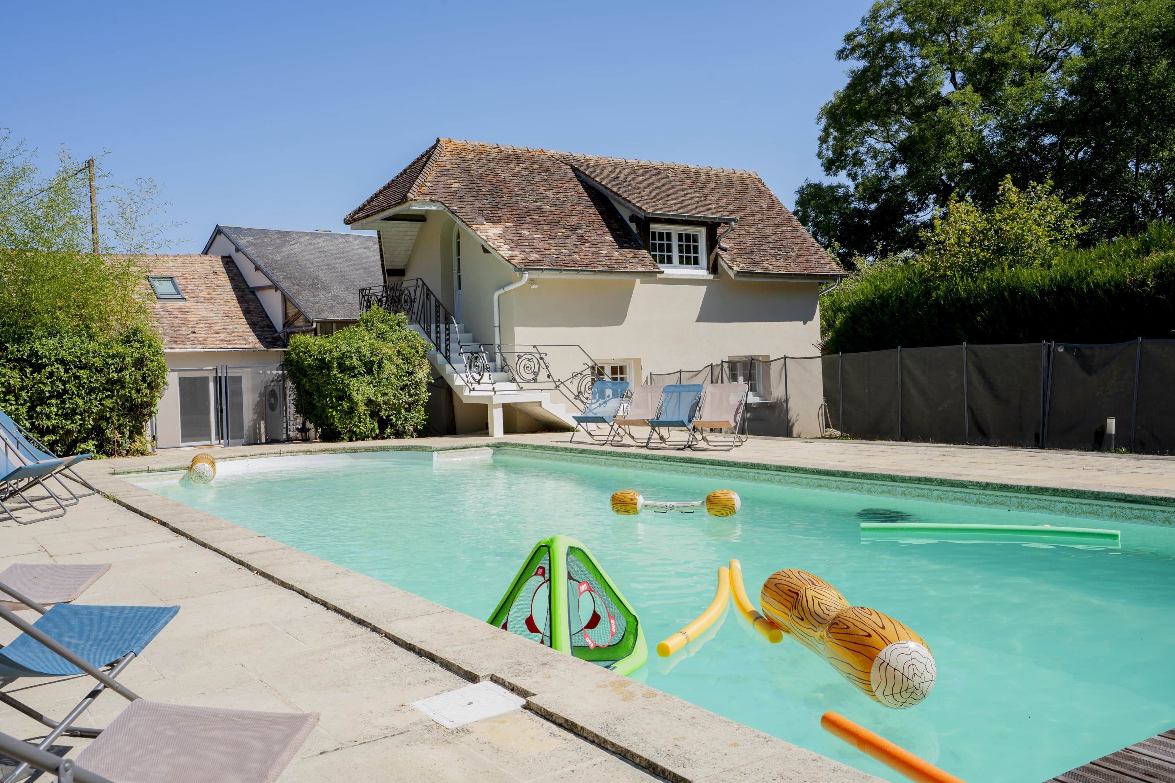 Beheizter Pool