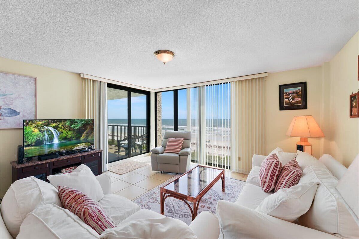 Condo, Multiple Beds, Pool View (Sand Dollar II 303) | Living area