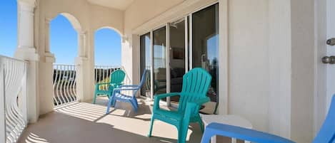 Condo, Multiple Beds, Ocean View (Villas II 309) | Terrace/patio