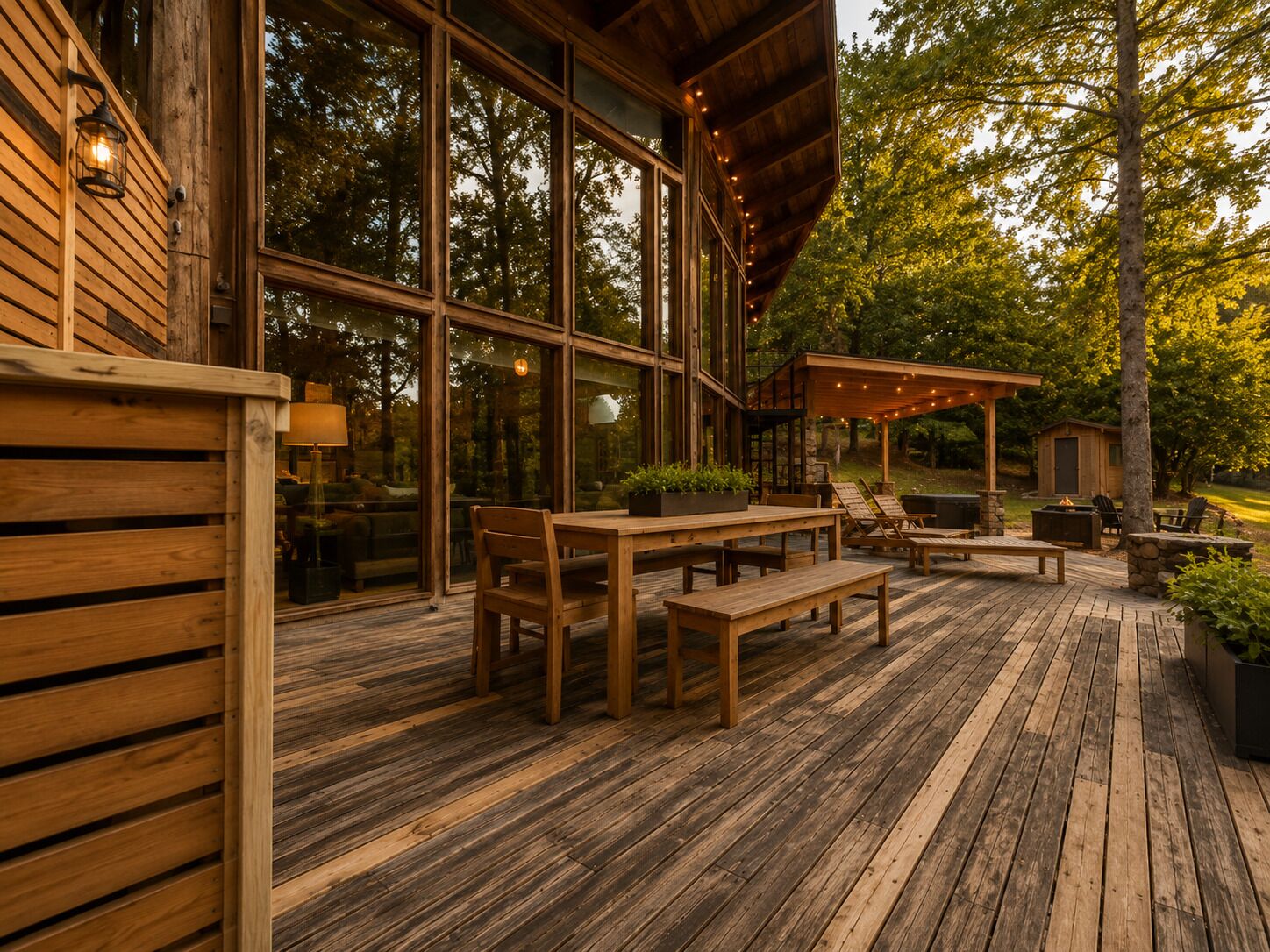 Outdoor dining