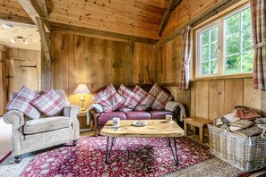 Fernseher, Kamin