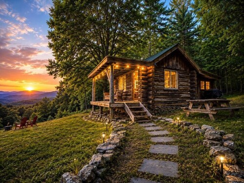 Cozy Rustic Cabin with Scenic Views