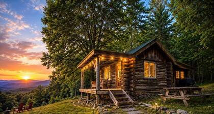 Cozy Rustic Cabin with Scenic Views