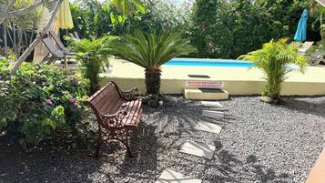 Bungalow supérieur, vue sur la mer | Piscine